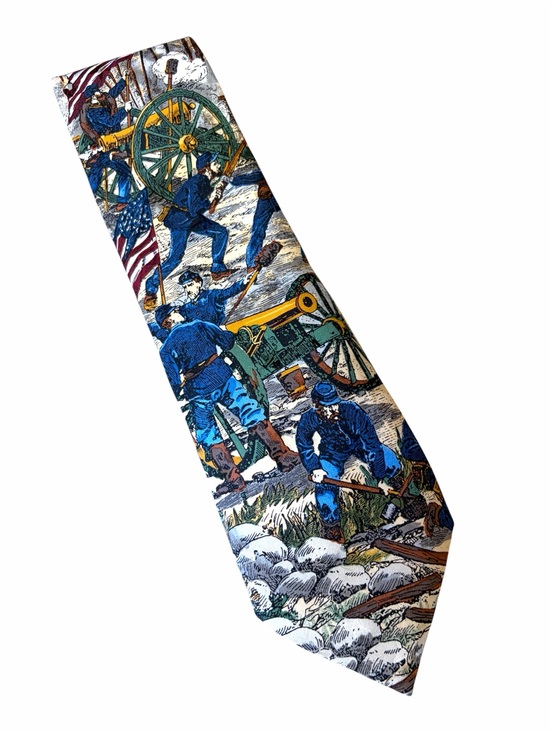 Raab Max Other - Vintage Tango By Raab Max Americana Series Tie - Battle of Gettysburg